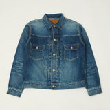 Sugar Cane 1953 Model 14.25oz Type II Denim Jacket - Used Wash