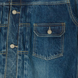 Sugar Cane 1953 Model 14.25oz Type II Denim Jacket - Used Wash