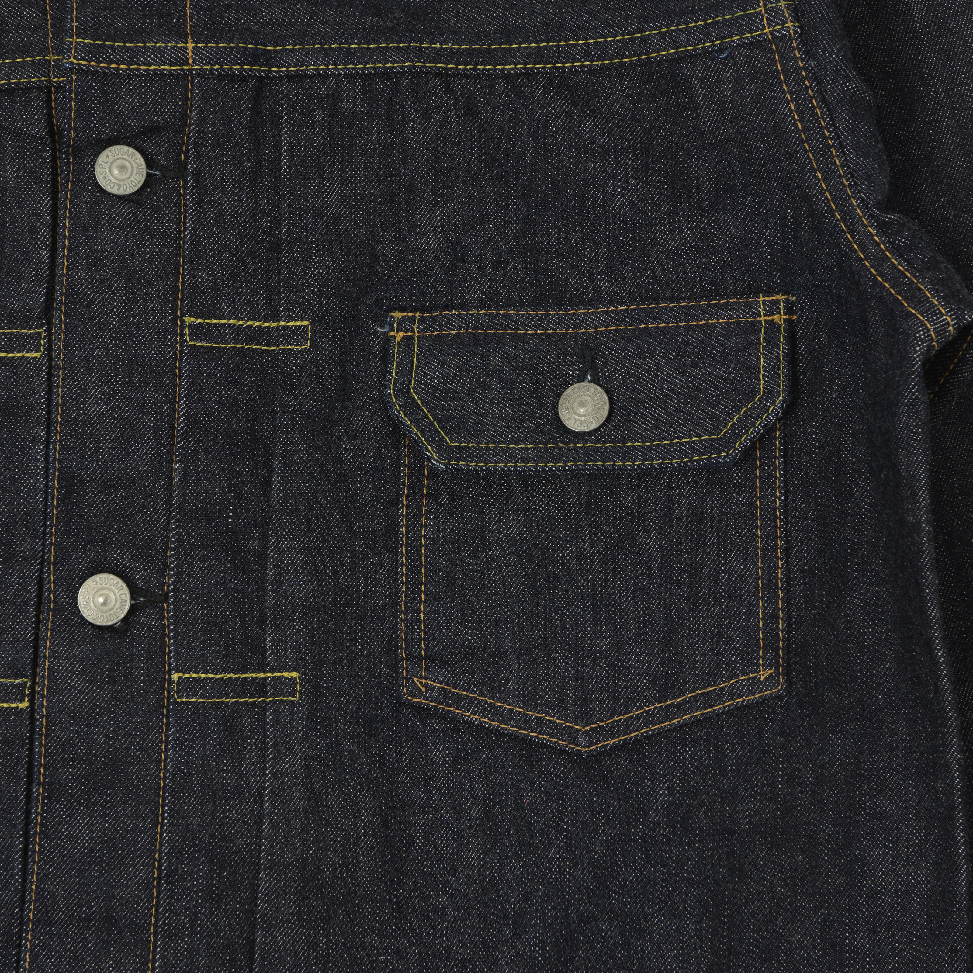 Sugar Cane 1953 Model 14.25oz Type II Denim Jacket - One Wash