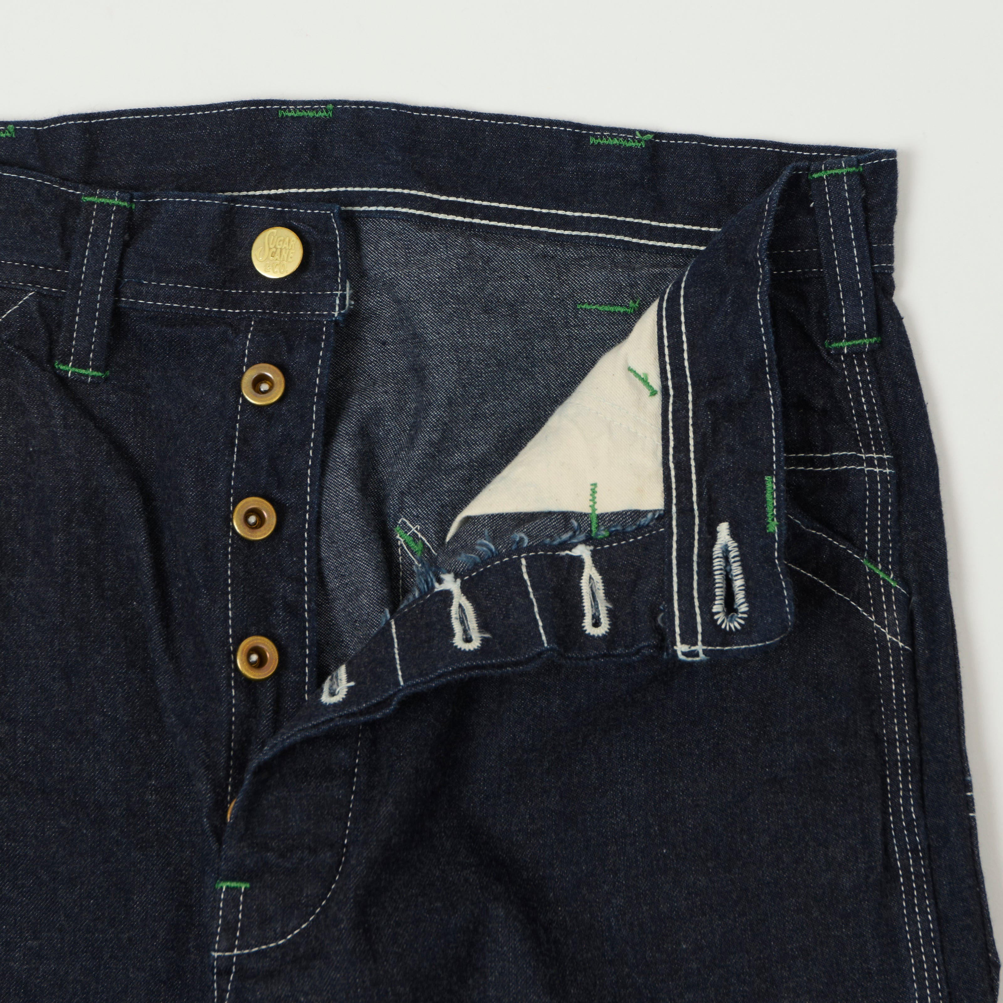 Sugar Cane Denim Carpenters Trousers - One Wash