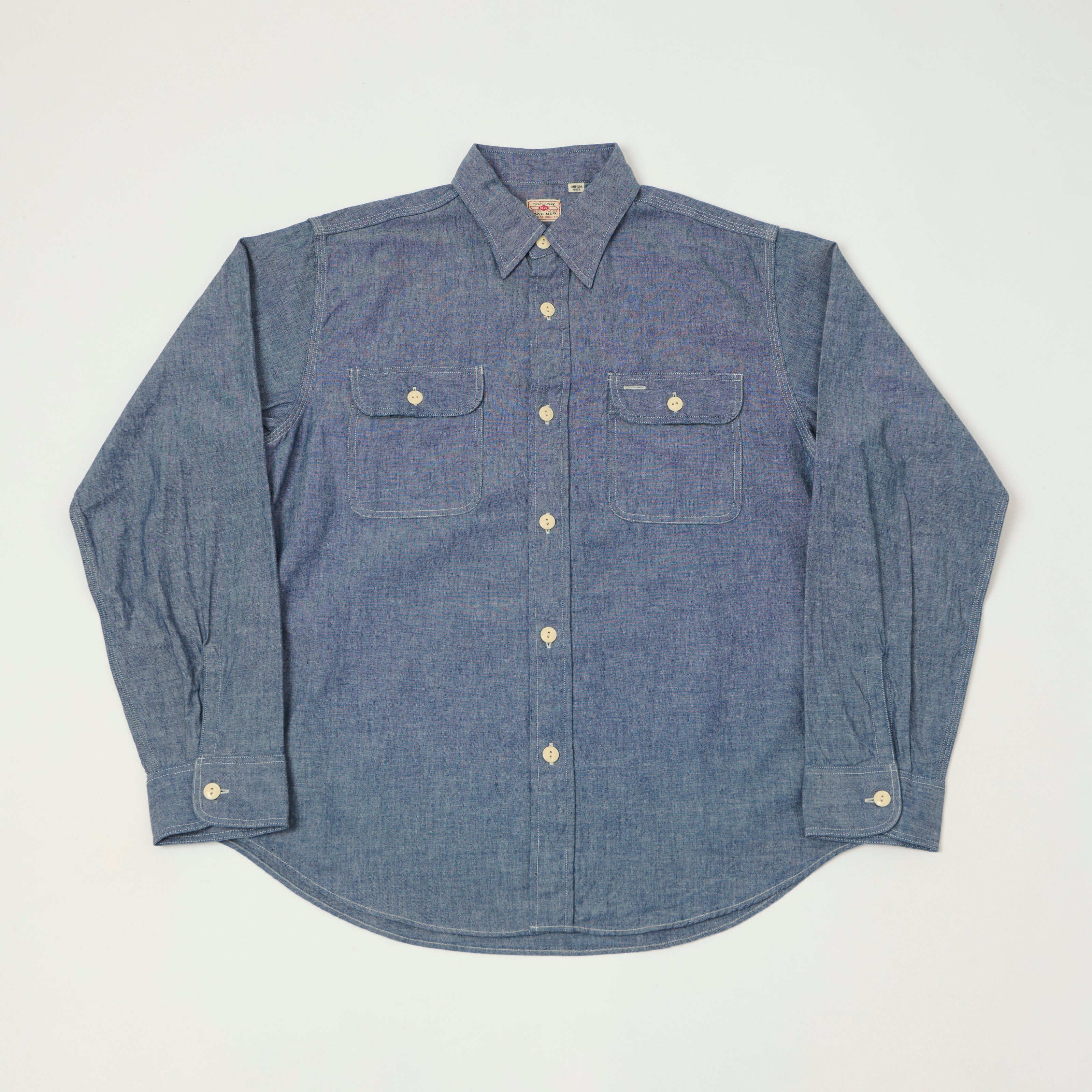 Spellbound Twin Pocket Chambray Shirt - Blue – SON OF A STAG
