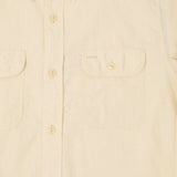 Sugar Cane Chambray Work Shirt - White