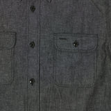 Sugar Cane Chambray Work Shirt - Charcoal