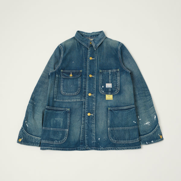 Sugar Cane 11oz Denim Work Coat - Splatter Wash – SON OF A STAG