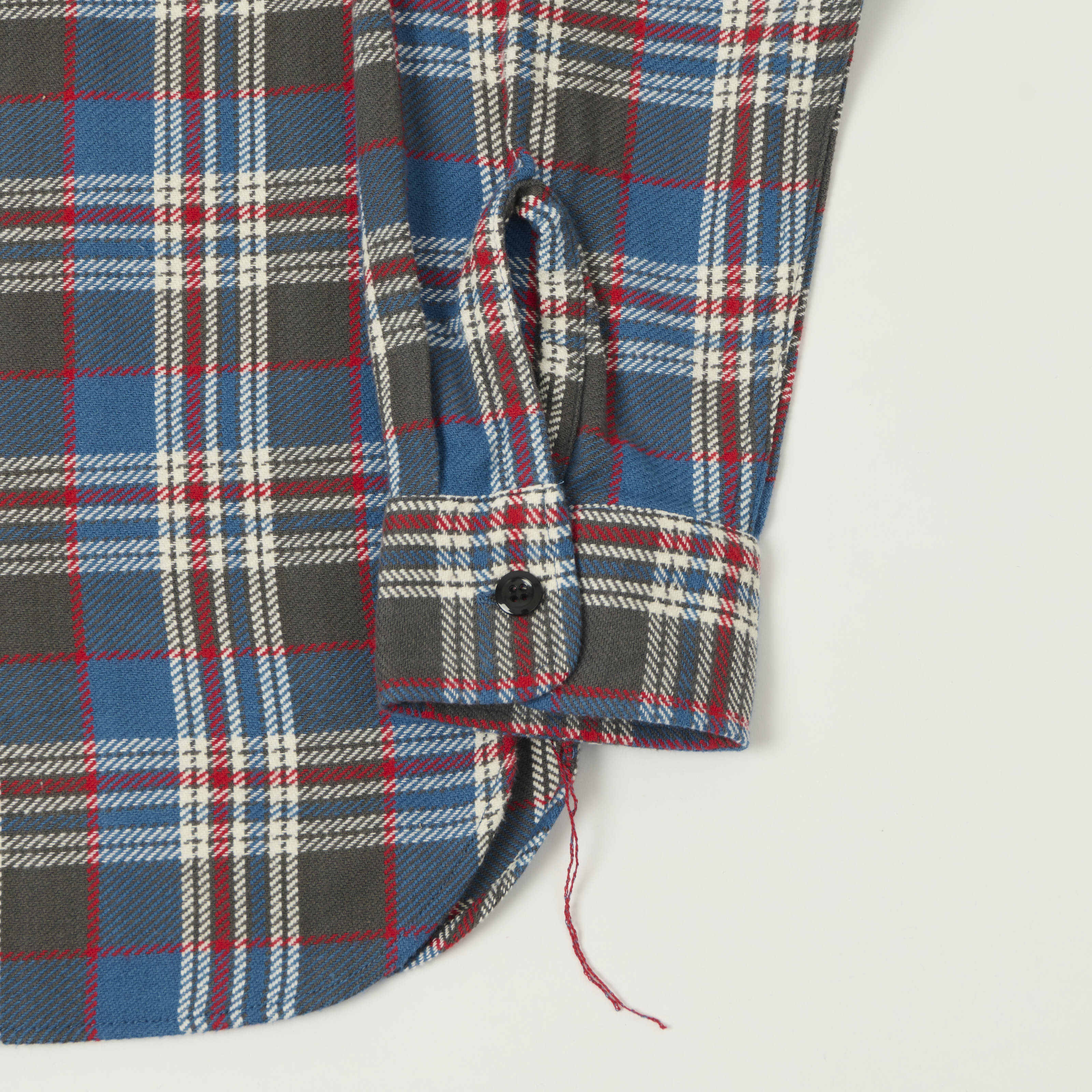 Sugar Cane Twill Check Work Shirt - Blue – SON OF A STAG