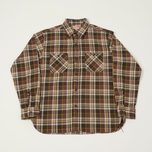 SUGARCANE_TWILLCHECKWORKSHIRT_