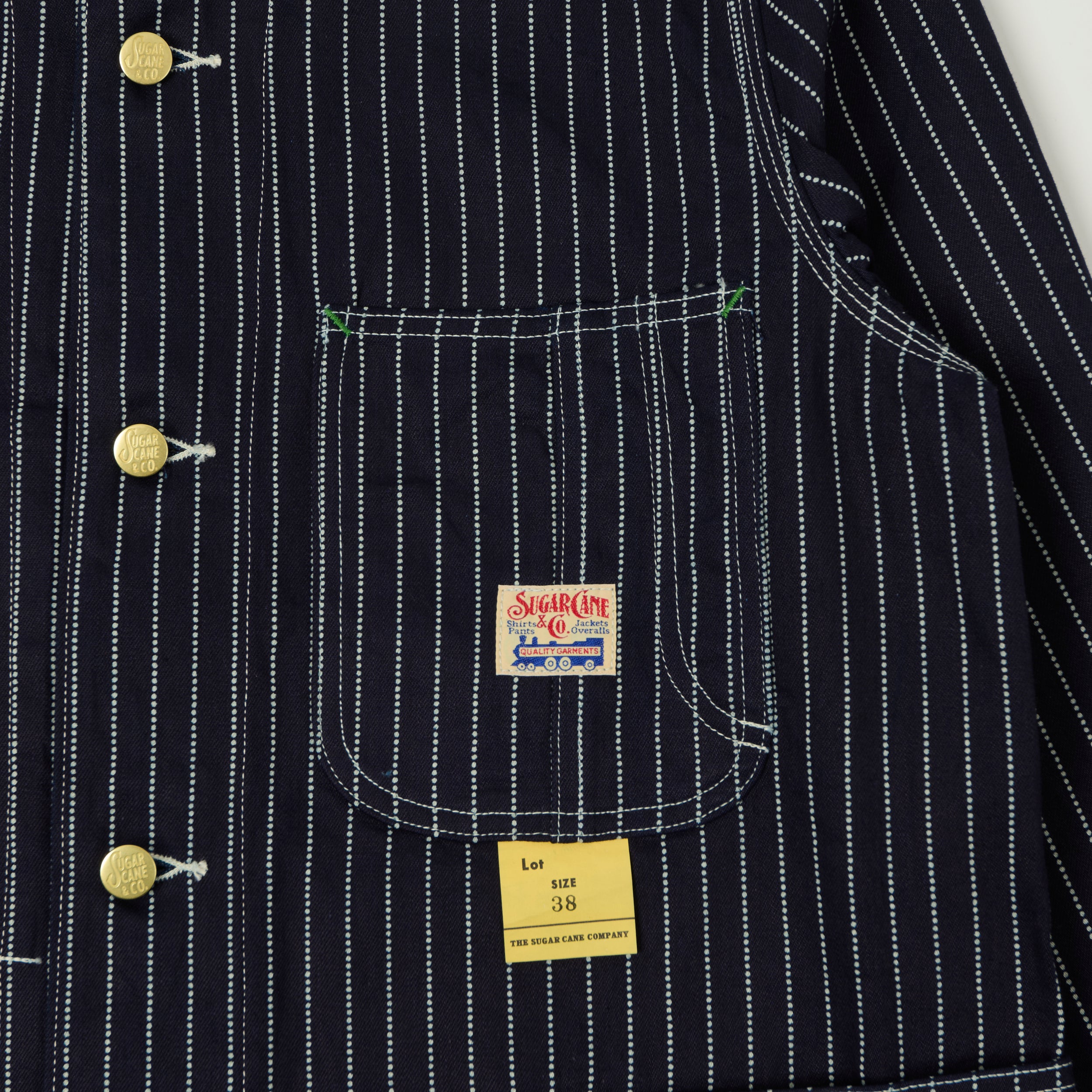 Sugar Cane Wabash Chore Jacket - Blue – SON OF A STAG