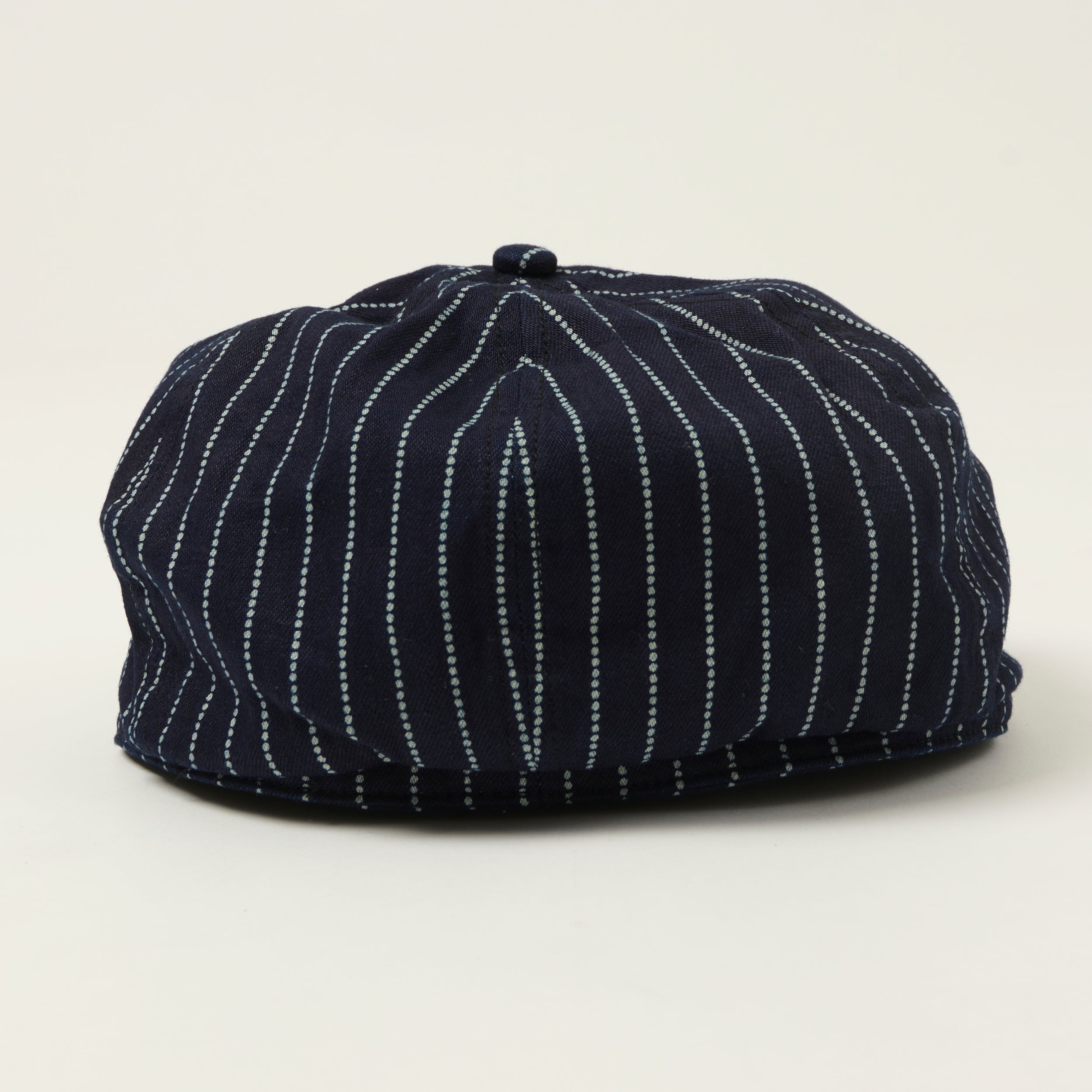 帽子 Sugar Cane 9oz Wabash Applejack Cap Sugar Cane Wabash Stripe Applejack Cap - Indigo – SON OF A STAG