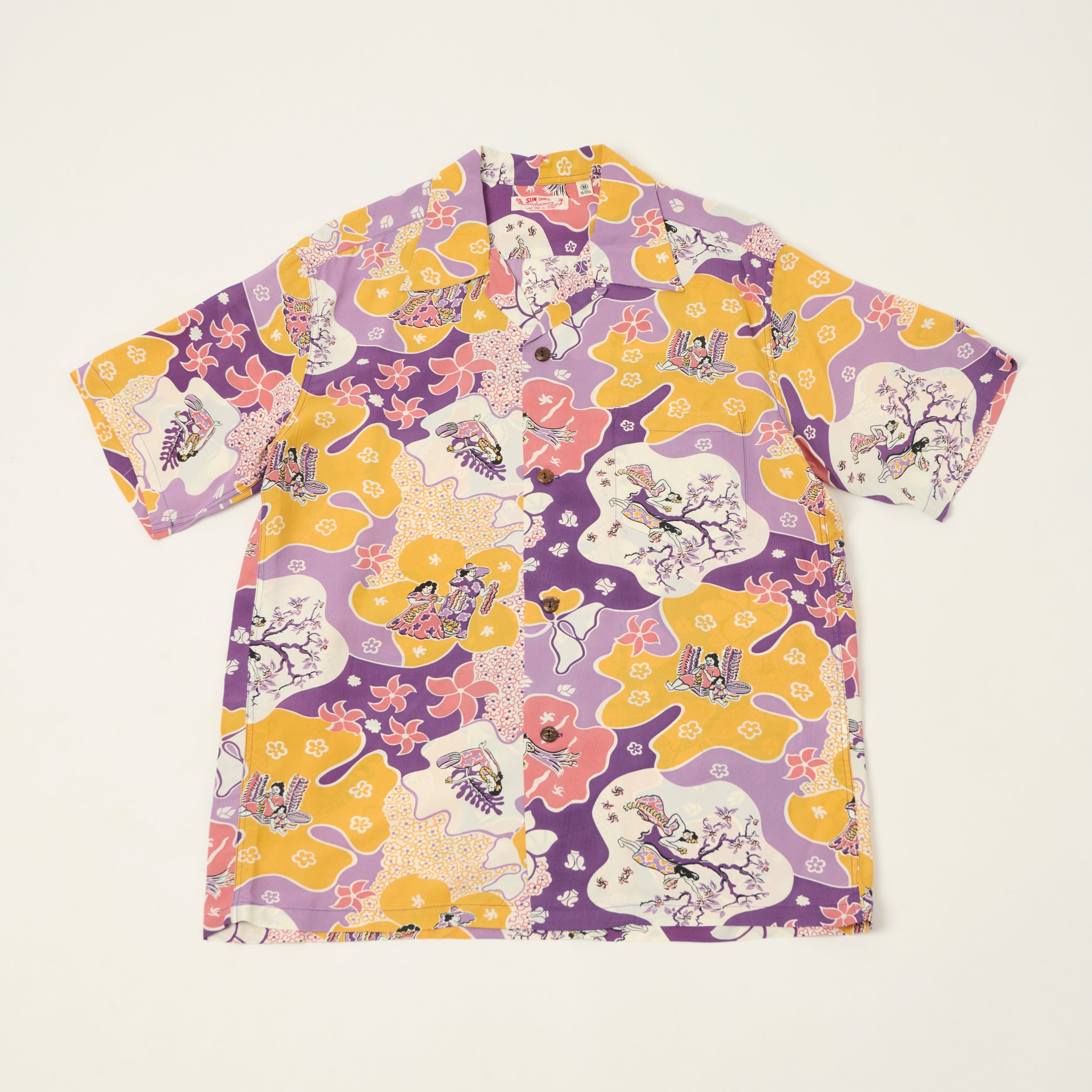SUN SURF KALAKAUA 百虎　SS34663 1-0403S♪SUN SURF/THE HUNDRED TIGERS/百虎/ss34663/アロハシャツ
