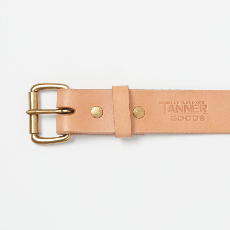 Tanner Goods Classic Belt Natural