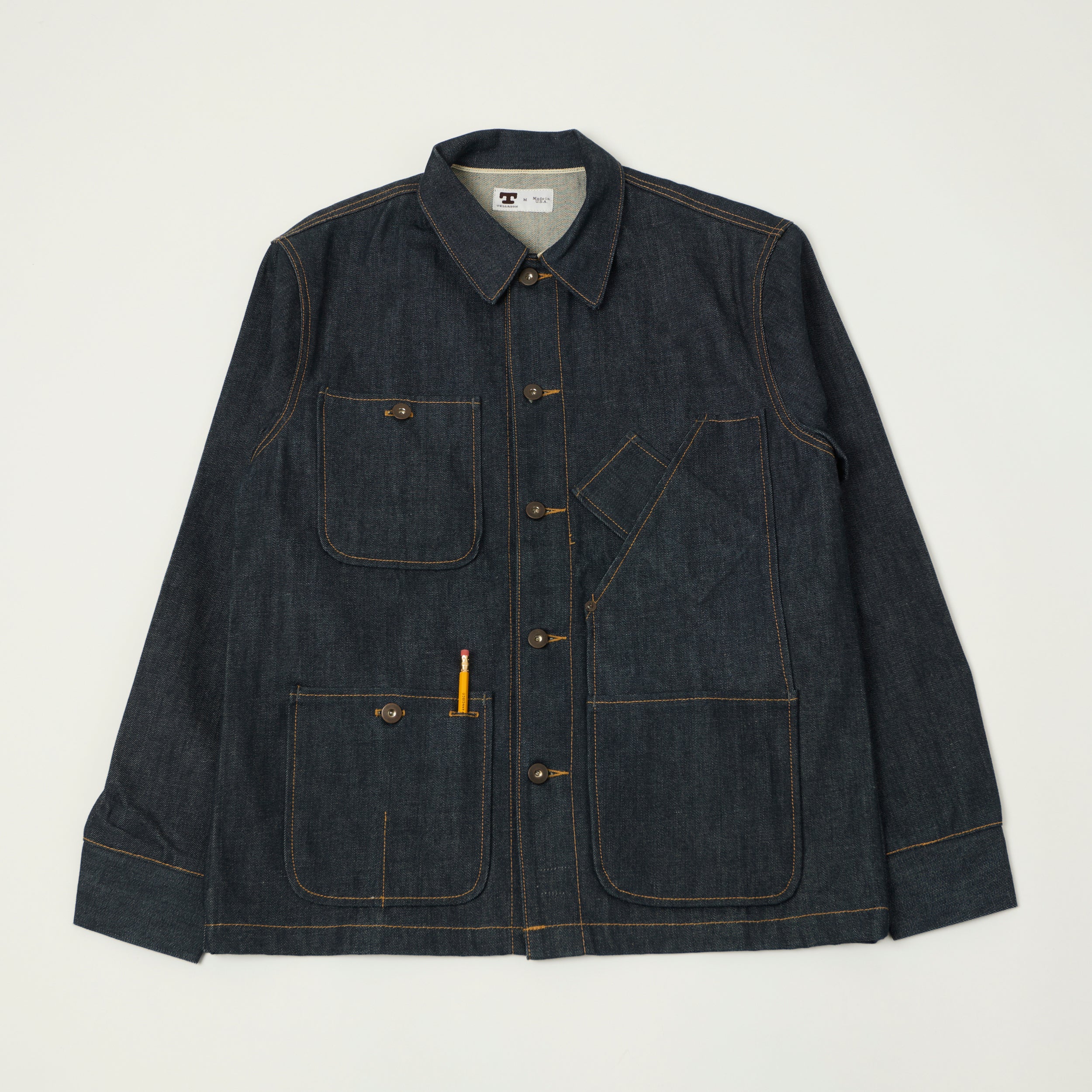 FULLCOUNT 2015 Denim Chore Jacket - One Wash – SON OF A STAG