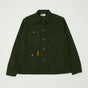 Tellason 13oz Denim Chore Jacket - Green