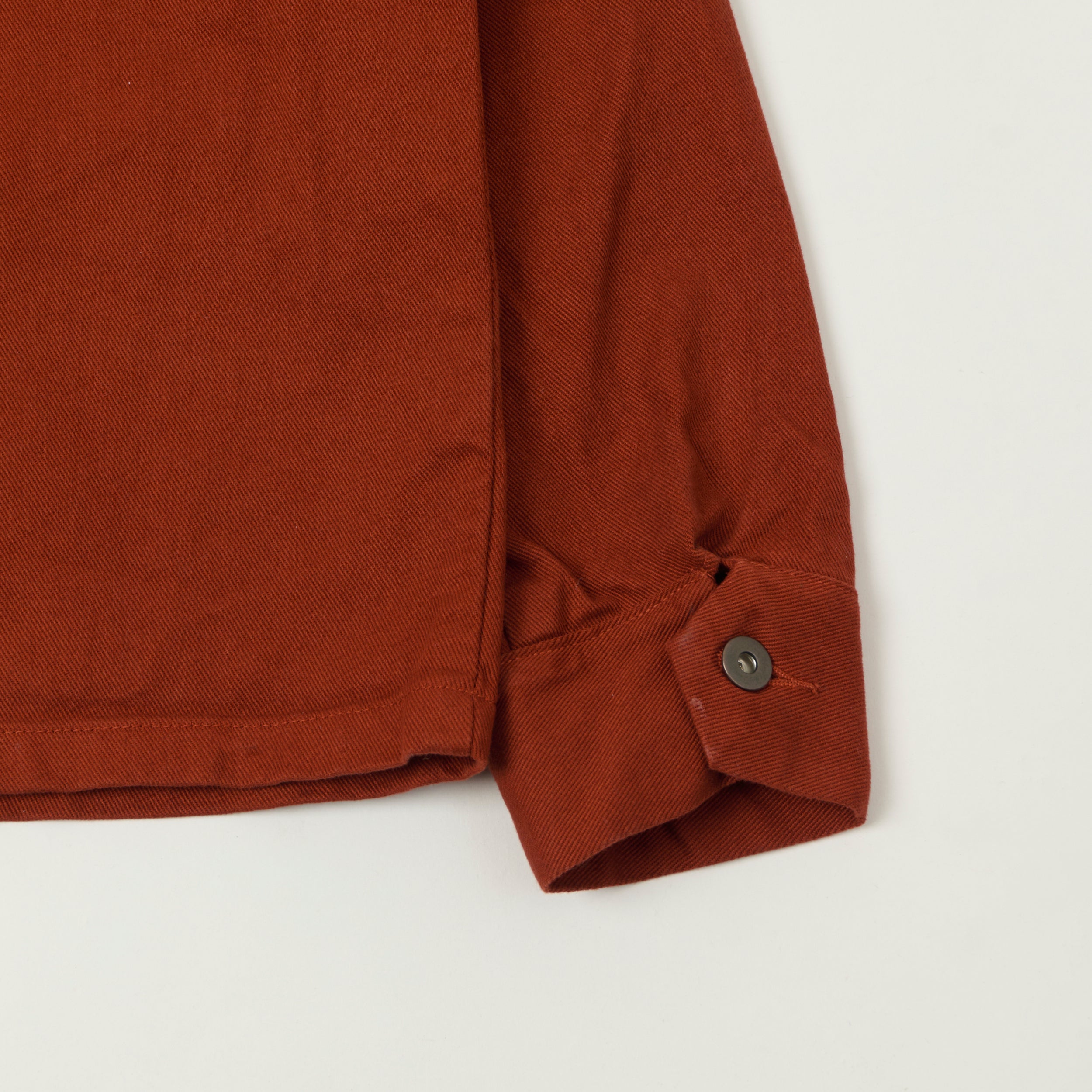 Tellason 13oz Denim Chore Jacket - International Orange