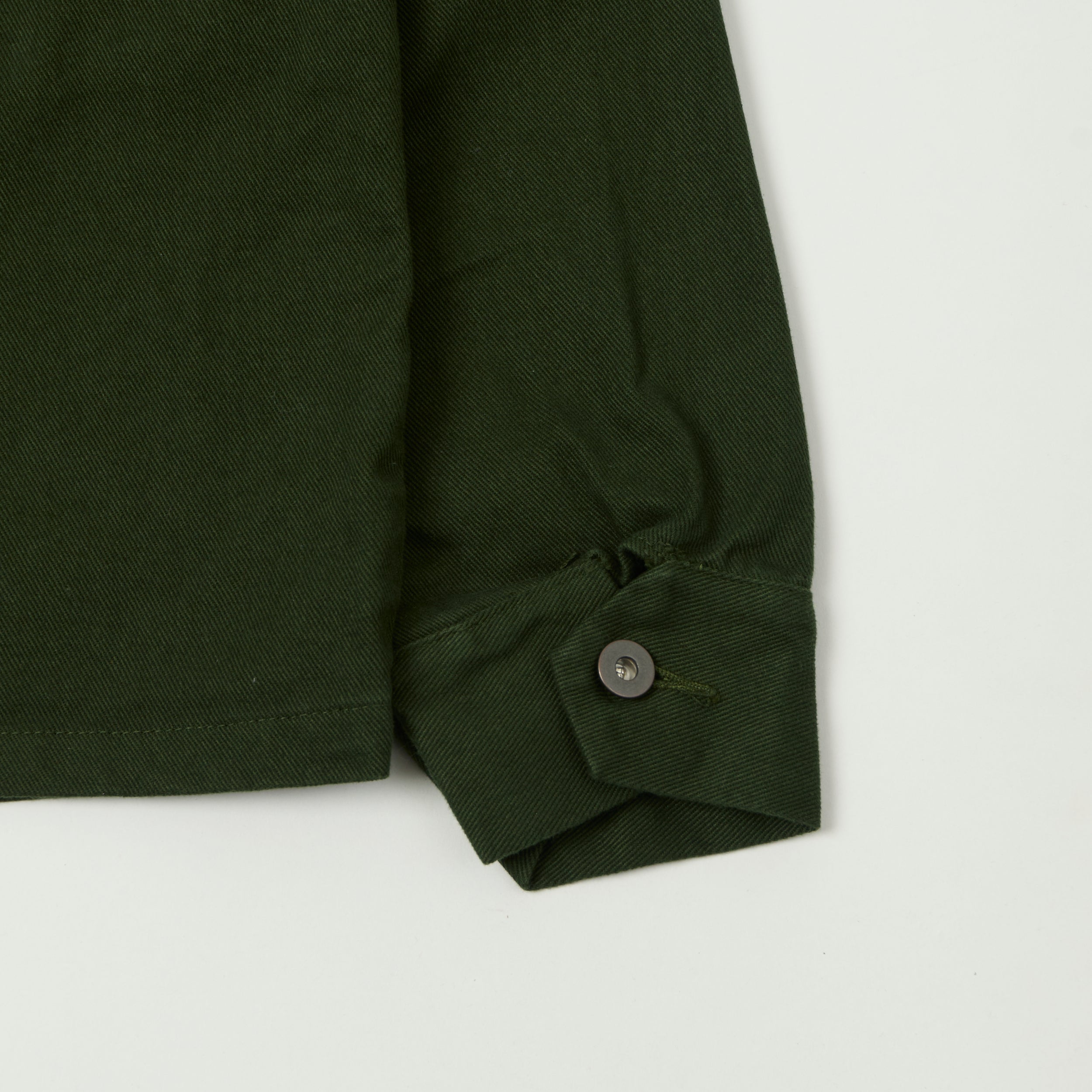 Tellason 13oz Denim Chore Jacket - Green