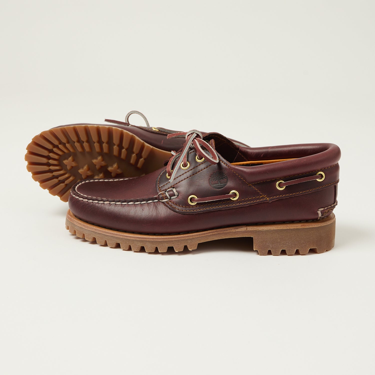 TIMBERLAND BOAT SHOE バーガンディ 7.5 【未使用】 Timberland Authentic Boat Shoe - Burgundy – SON OF A STAG