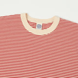 TOYS McCOY 'The Great American Hero' Stripe Tee - Ivory/Red