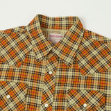 TOYS McCOY 'Taxi Driver' Western Plaid Shirt - Yellow