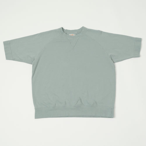TOYS McCOY Short Sleeve Military Sweatshirt - Saxe Grey