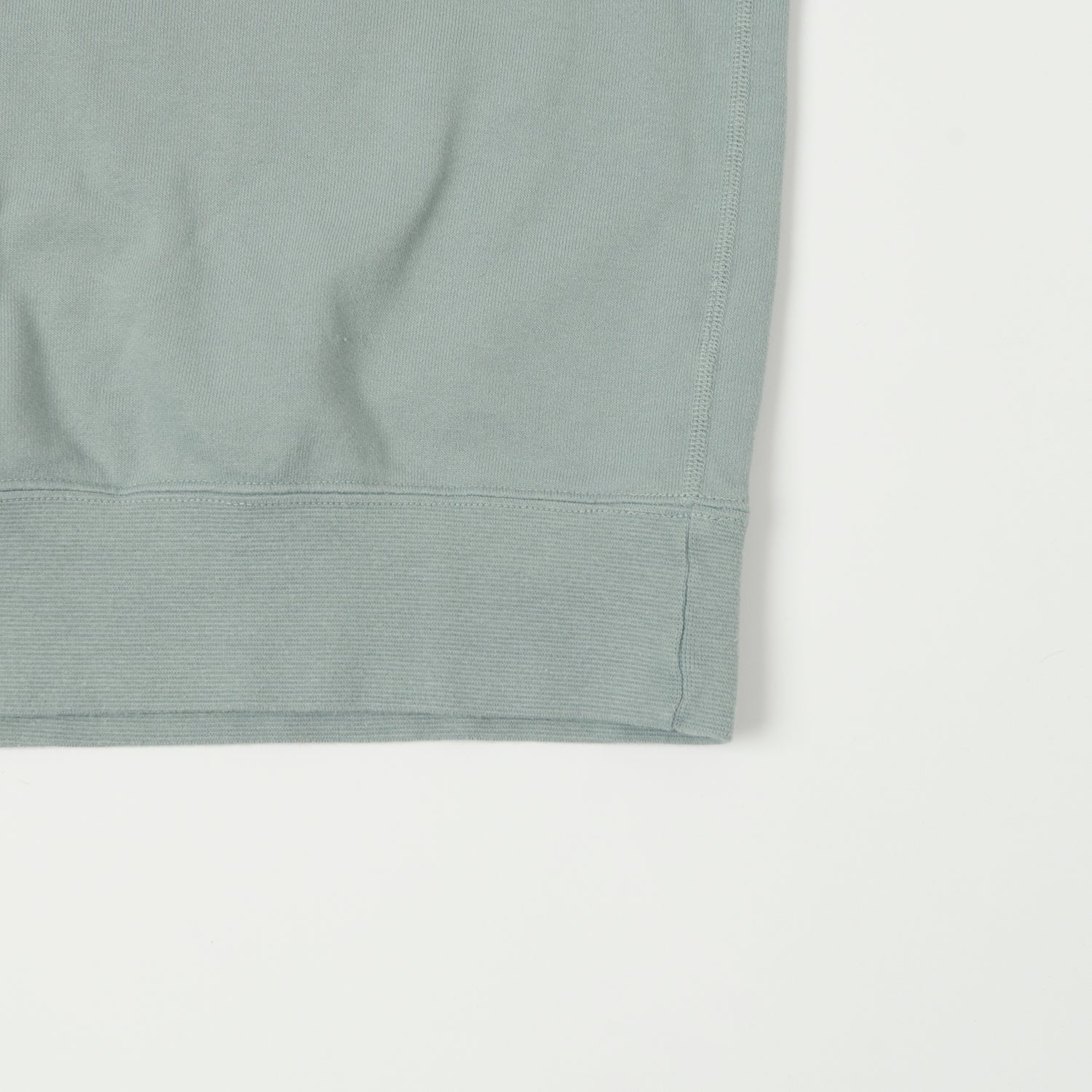 TOYS McCOY Short Sleeve Military Sweatshirt - Saxe Grey