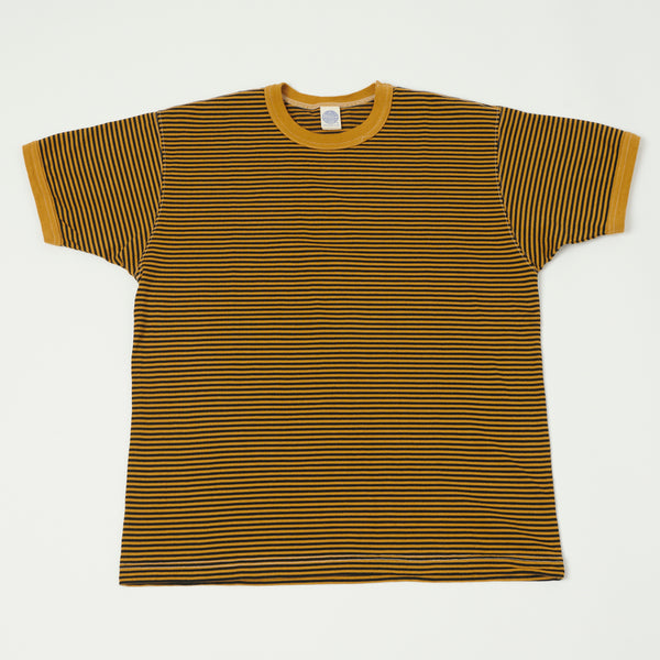 TOYS McCOY 'The Great American Hero' Stripe Tee - Gold/Black