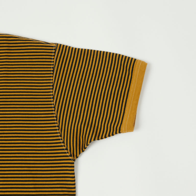 TOYS McCOY 'The Great American Hero' Stripe Tee - Gold/Black