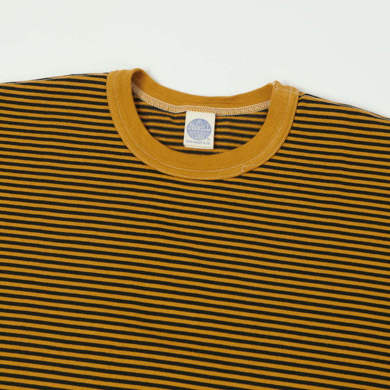 TOYS McCOY 'The Great American Hero' Stripe Tee - Gold/Black