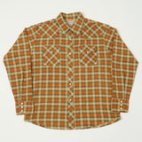 TOYS McCOY 'Taxi Driver' Western Plaid Shirt - Yellow