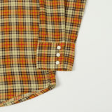 TOYS McCOY 'Taxi Driver' Western Plaid Shirt - Yellow