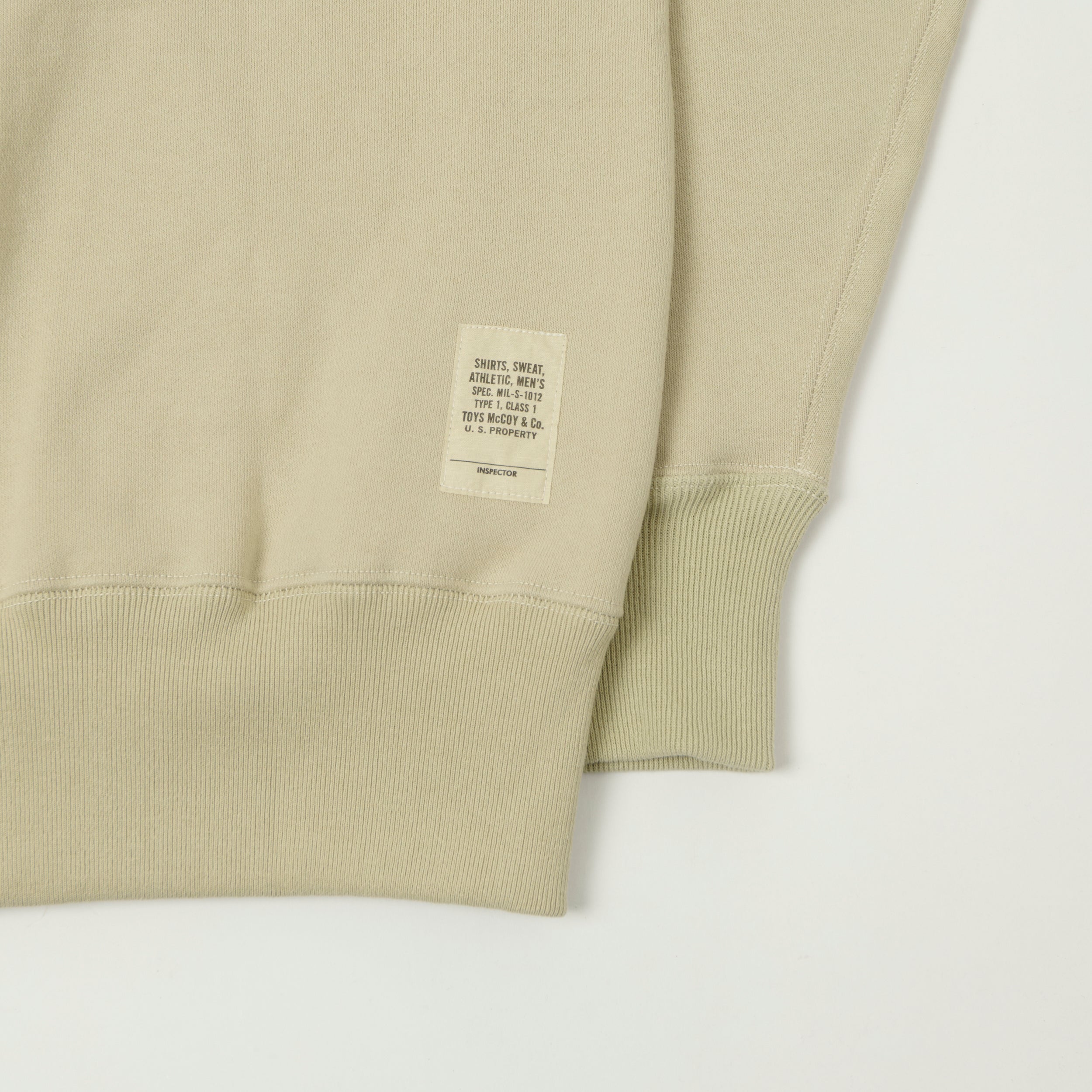 TOYS McCOY 'Snoopy Wingman' Parka Sweat - Ivory/Orange