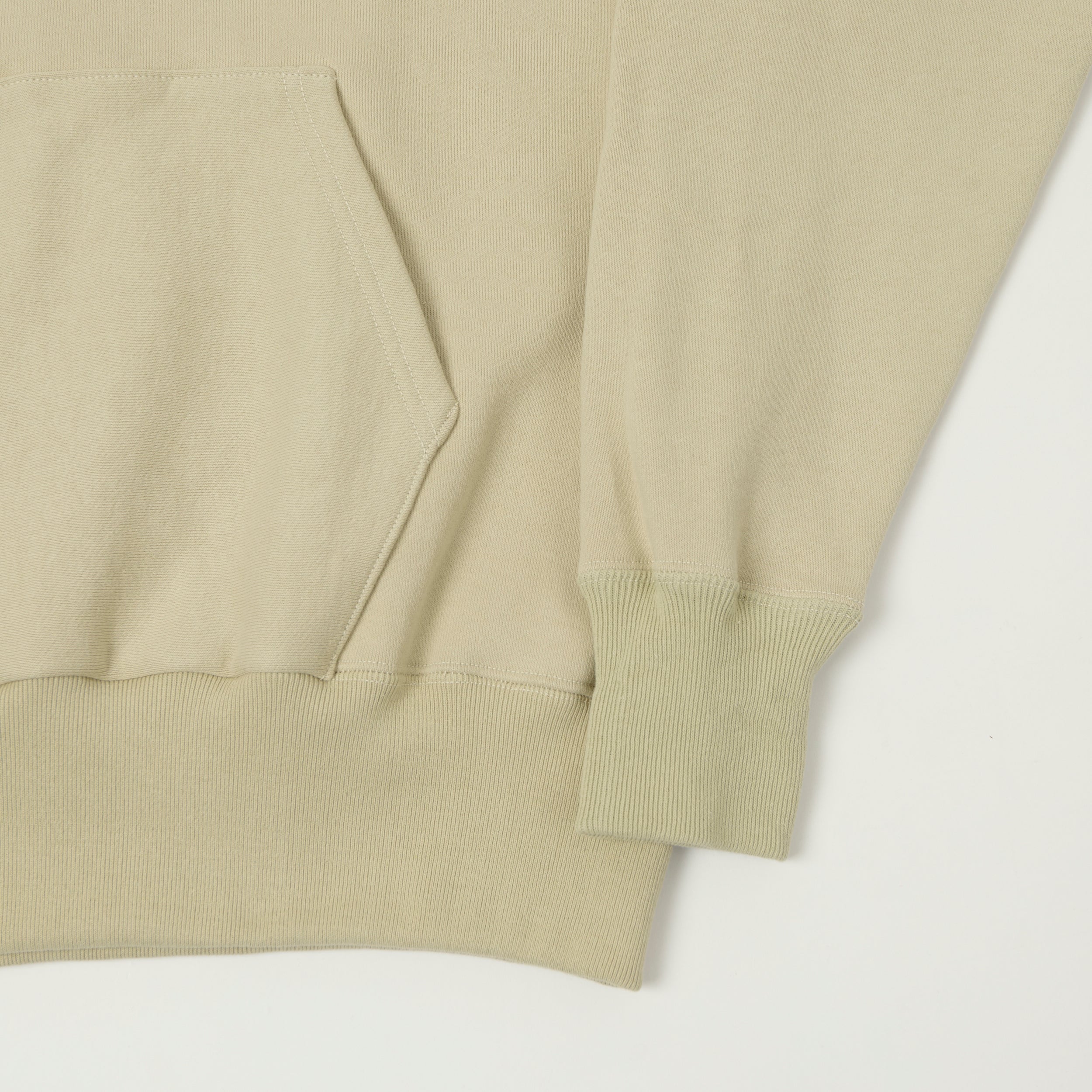 TOYS McCOY 'Snoopy Wingman' Parka Sweat - Ivory/Orange