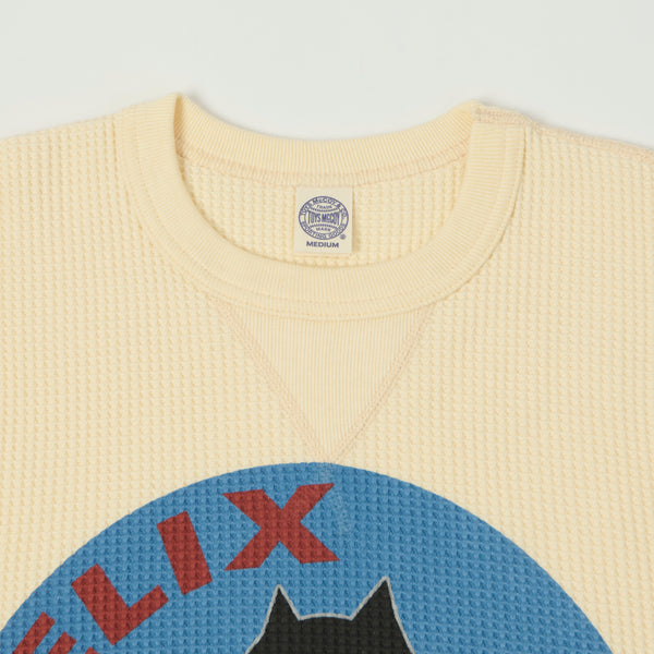 TOYS McCOY Felix '8 Ball' Thermal Sweatshirt - Natural