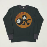 TOYS McCOY Felix '8 Ball' Thermal Sweatshirt - Black