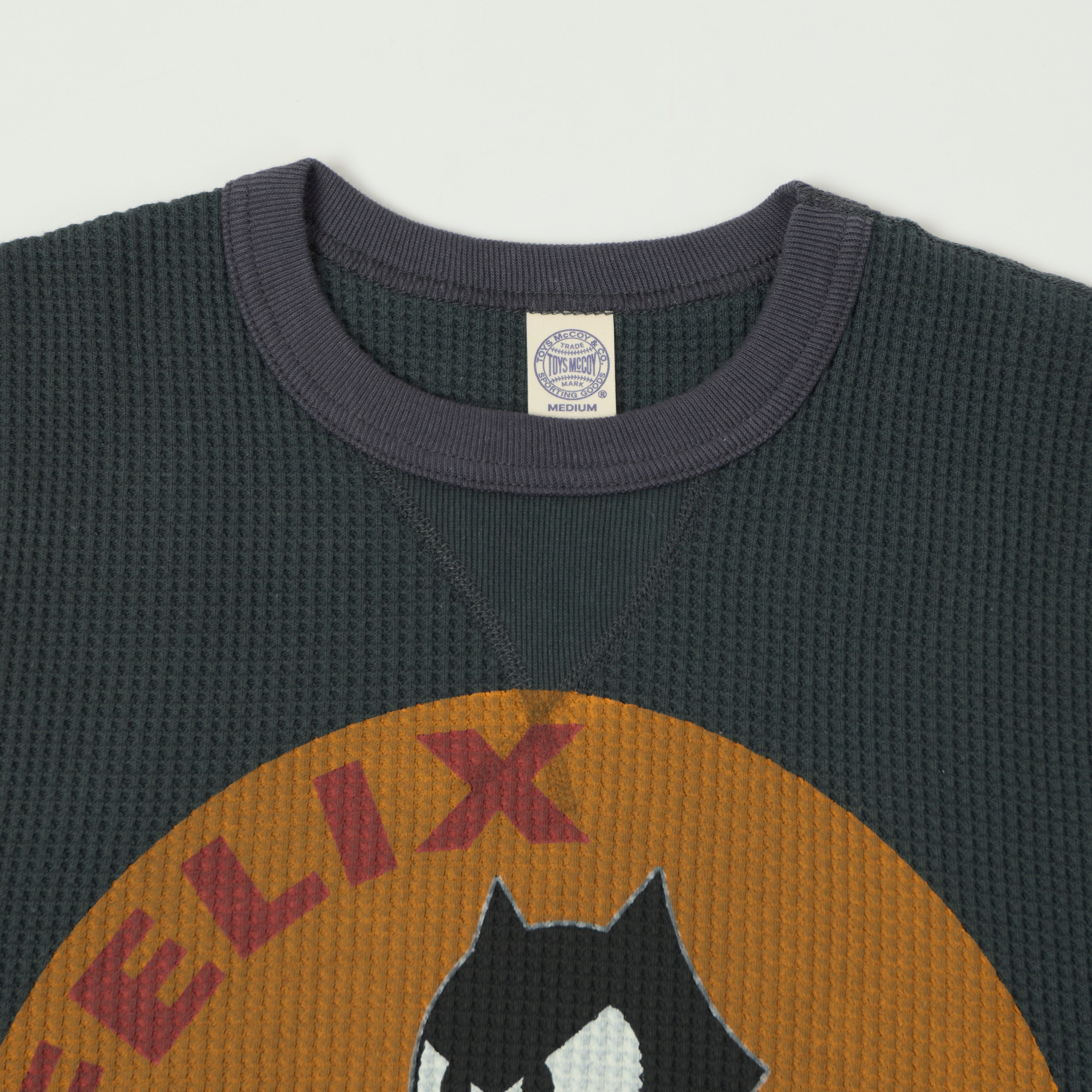 TOYS McCOY Felix '8 Ball' Thermal Sweatshirt - Black – SON OF A STAG TOYS McCOY Felix '8 Ball' Thermal Sweatshirt - Black – SON OF A STAG