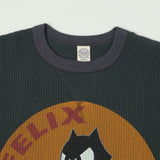TOYS McCOY Felix '8 Ball' Thermal Sweatshirt - Black