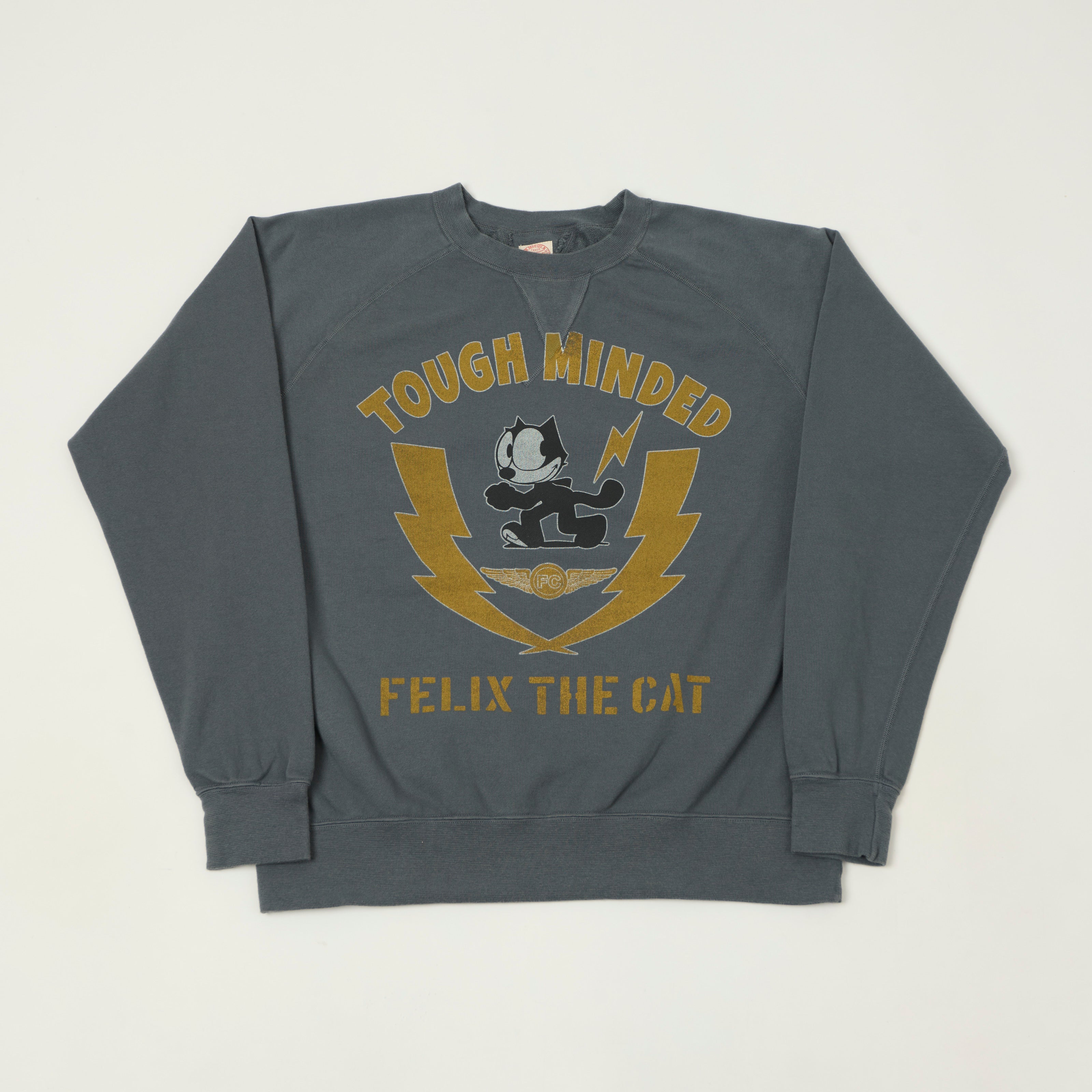 TOYS McCOY Felix The Cat 'Tough Minded' Sweatshirt - Blue
