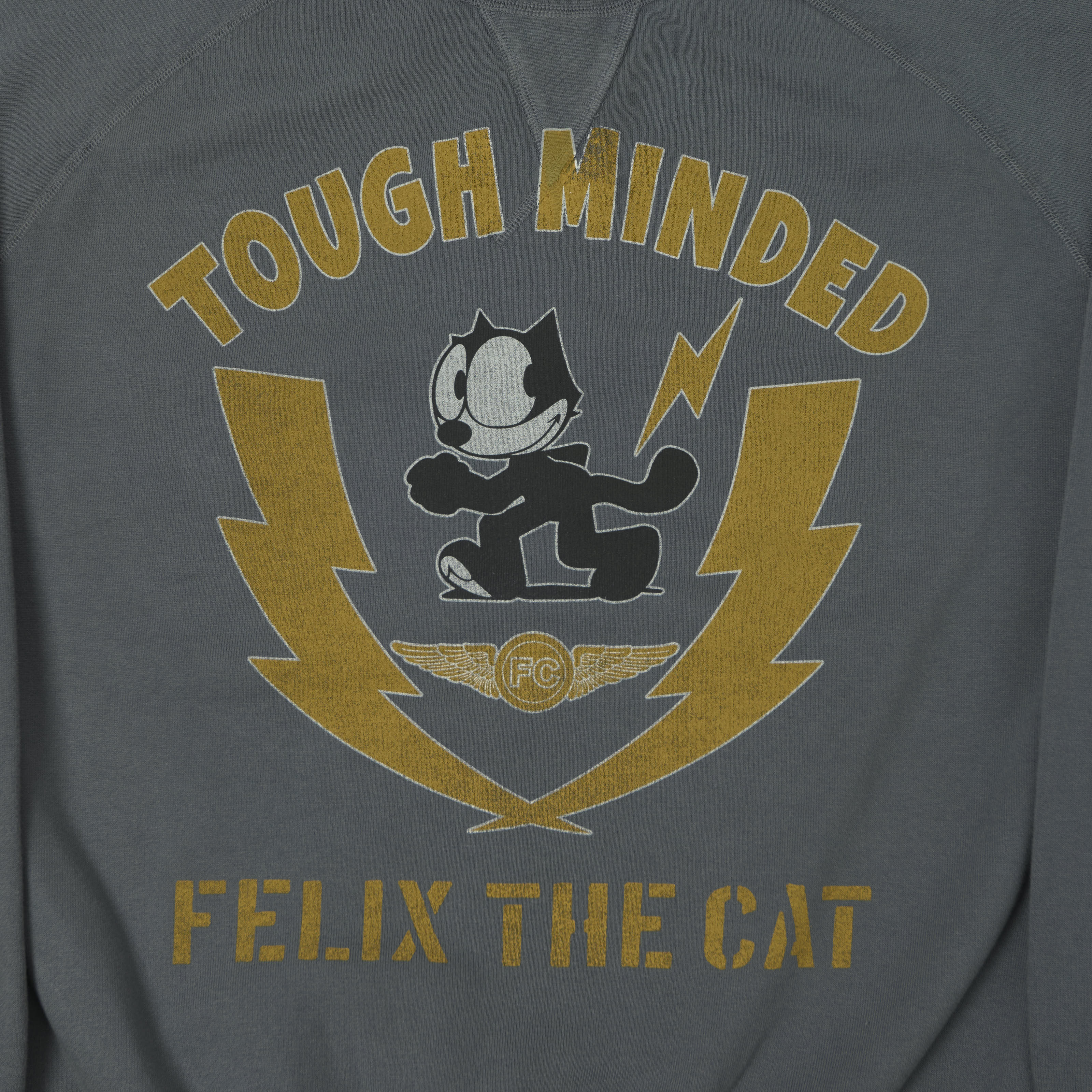 TOYS McCOY Felix The Cat 'Tough Minded' Sweatshirt - Blue