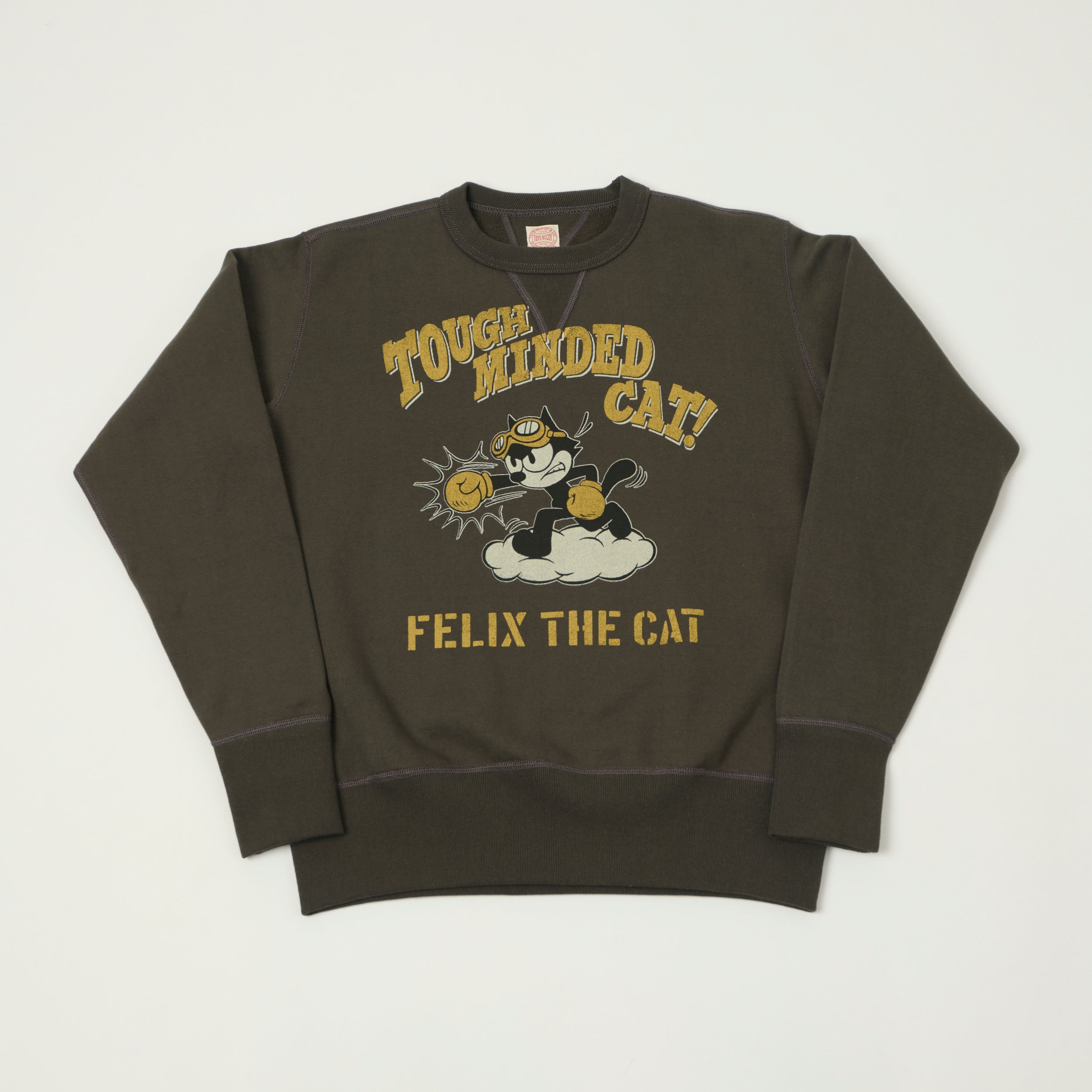 Buzz Rickson's Raglan Sleeve Freedom Sweatshirt - Black – SON OF A