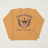 TOYS McCOY Felix The Cat 'Tough Minded' Sweatshirt - Gold