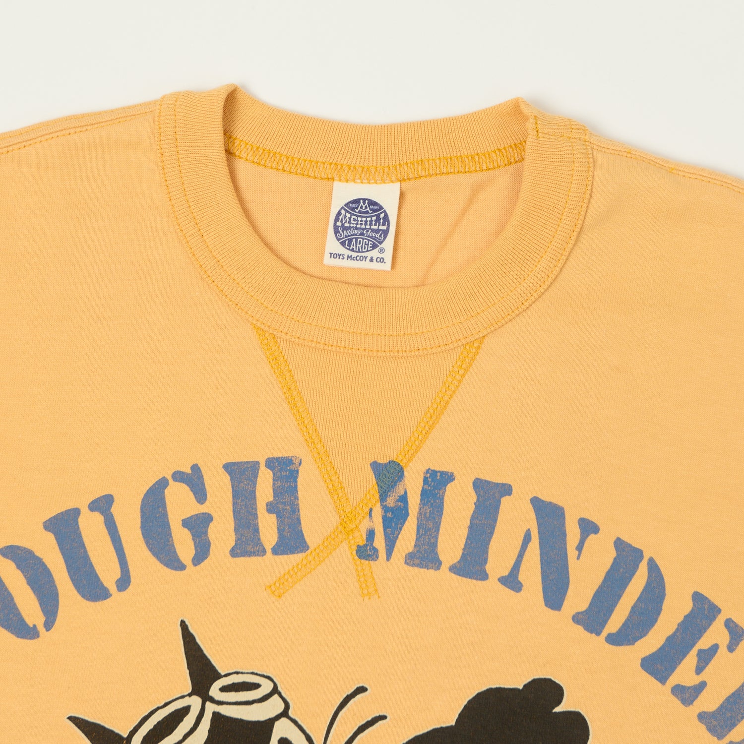 TOYS McCOY Felix The Cat 'Tough Minded' T-Shirt - Yellow