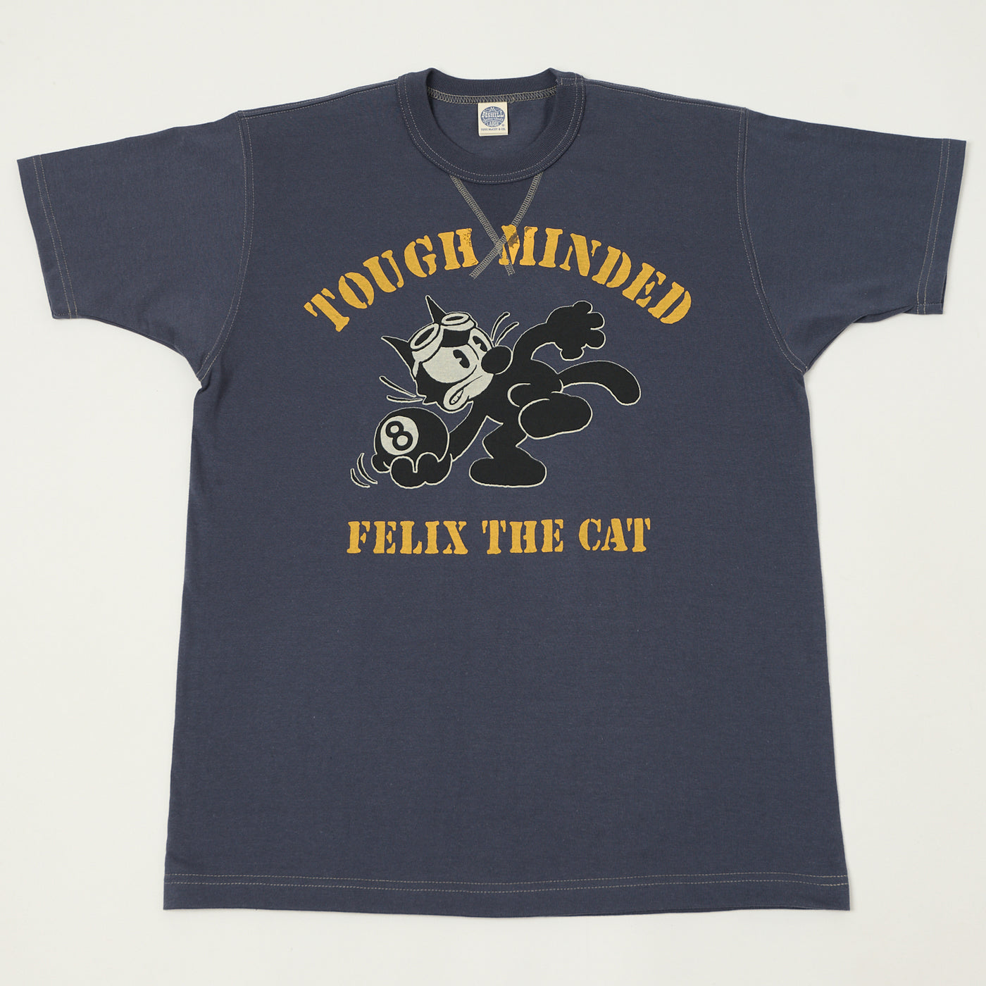 TOYS McCOY Felix The Cat 'Tough Minded' T-Shirt - Navy