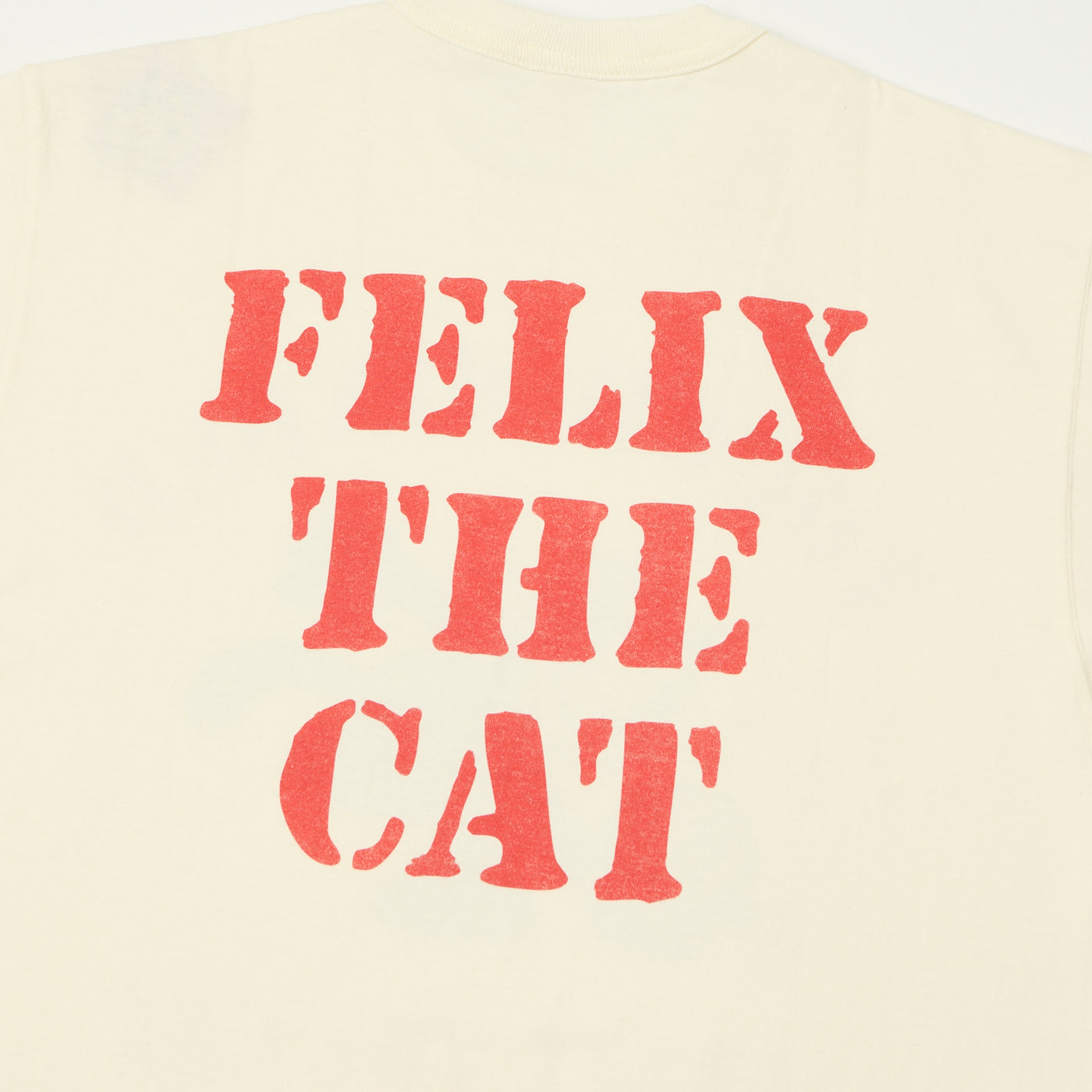 TOYS McCOY Felix The Cat 'Tough Minded' T-Shirt - Off White