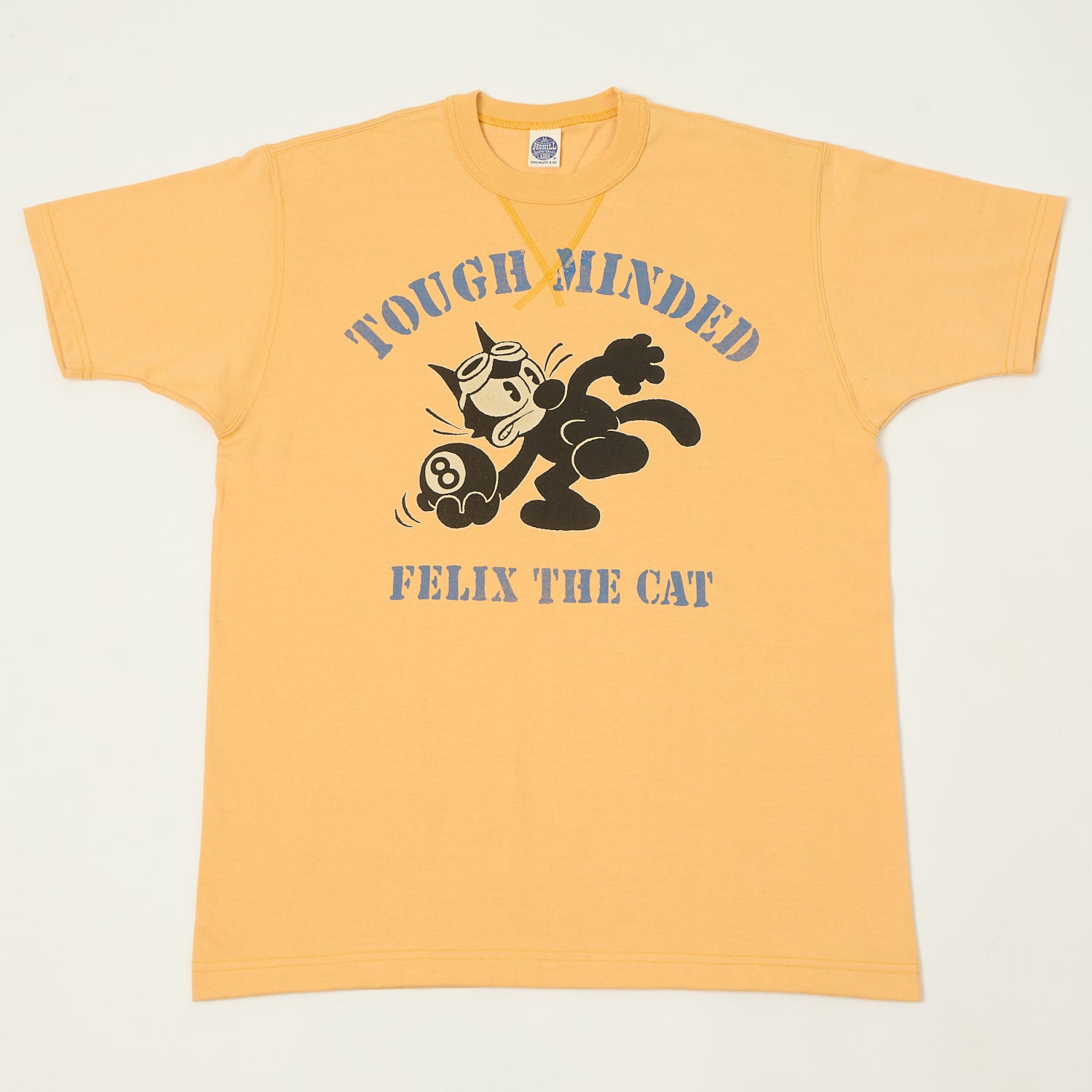 TOYS McCOY Felix The Cat 'Tough Minded' T-Shirt - Yellow