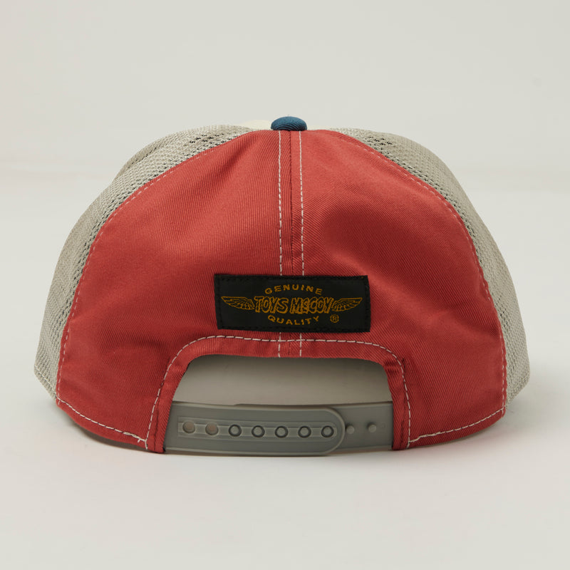 TOYS McCOY Snoopy 'Flying Ace' Trucker Cap - Grey/Blue