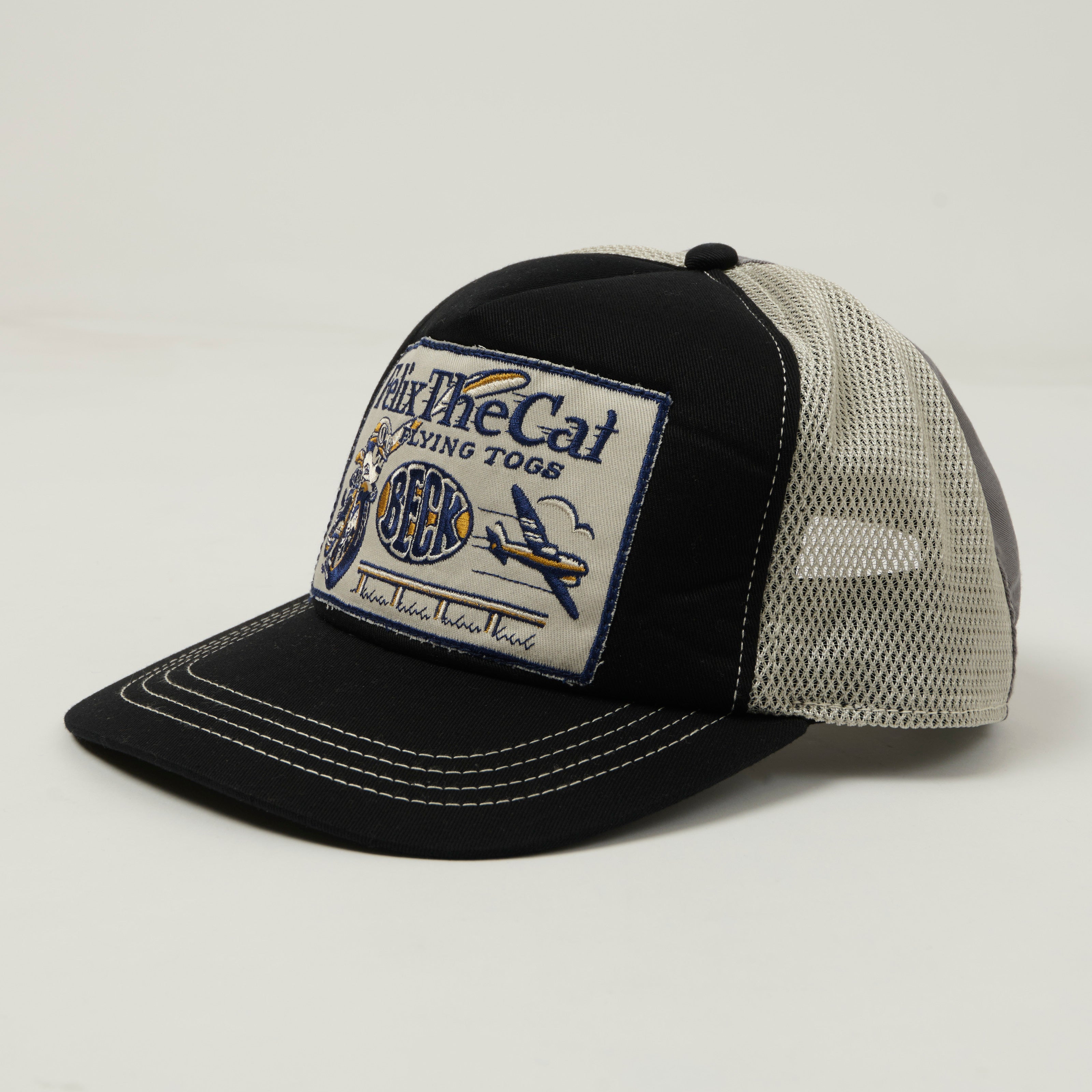 TOYS McCOY Felix 'Flying Togs' Trucker Cap - Black/Grey