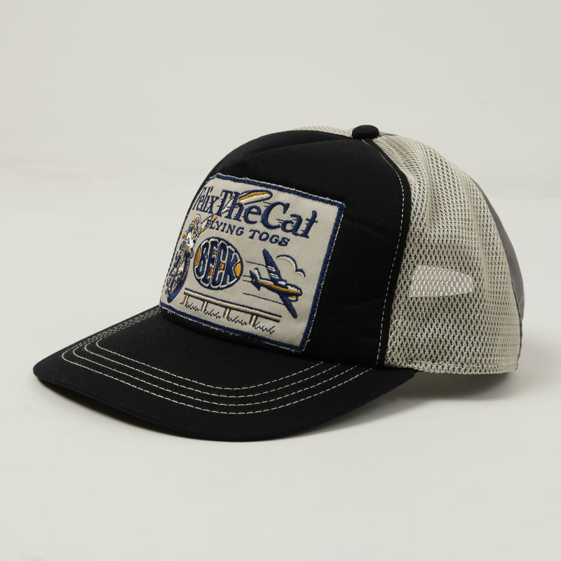 TOYS McCOY Felix 'Flying Togs' Trucker Cap - Black/Grey