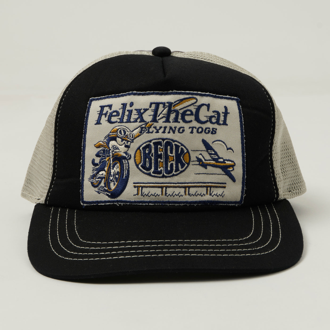 TOYS McCOY Felix 'Flying Togs' Trucker Cap - Black/Grey