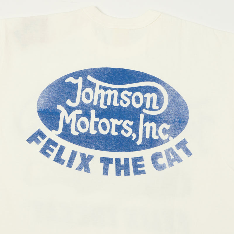 TOYS McCOY 'Johnson Motors - Felix The Cat' Tee - Off White