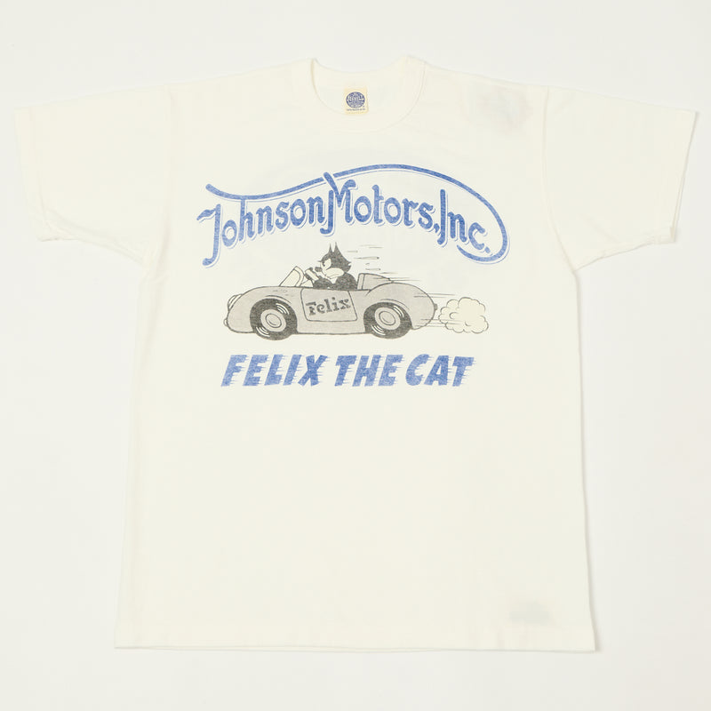 TOYS McCOY 'Johnson Motors - Felix The Cat' Tee - Off White