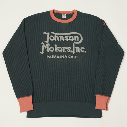 TOYS McCOY 'Johnson Motors' Waffle Knit Sweatshirt - Black