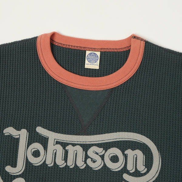 TOYS McCOY 'Johnson Motors' Waffle Knit Sweatshirt - Black